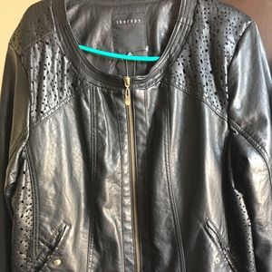 Women's Faux Leather Jacket Size XXL